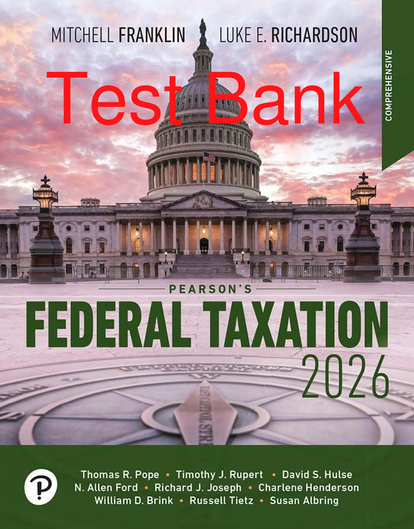 Preview of Test Bank Pearson's Federal Taxation 2026 Comprehensive 39th Edition By Luke Richardson, M