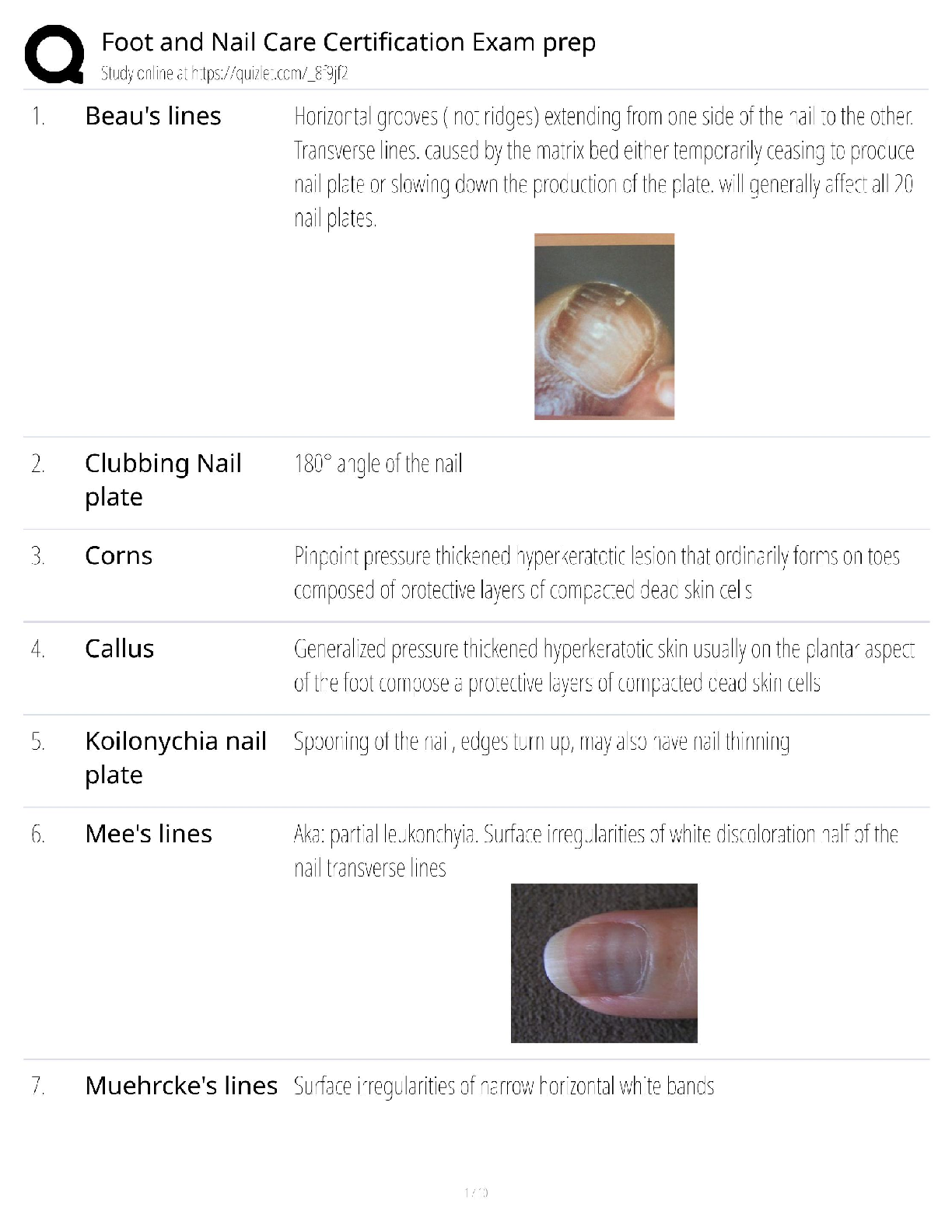 Recommended document preview for Foot Nail Care Certification Prep / Score 100% / New Version / 2025 Update