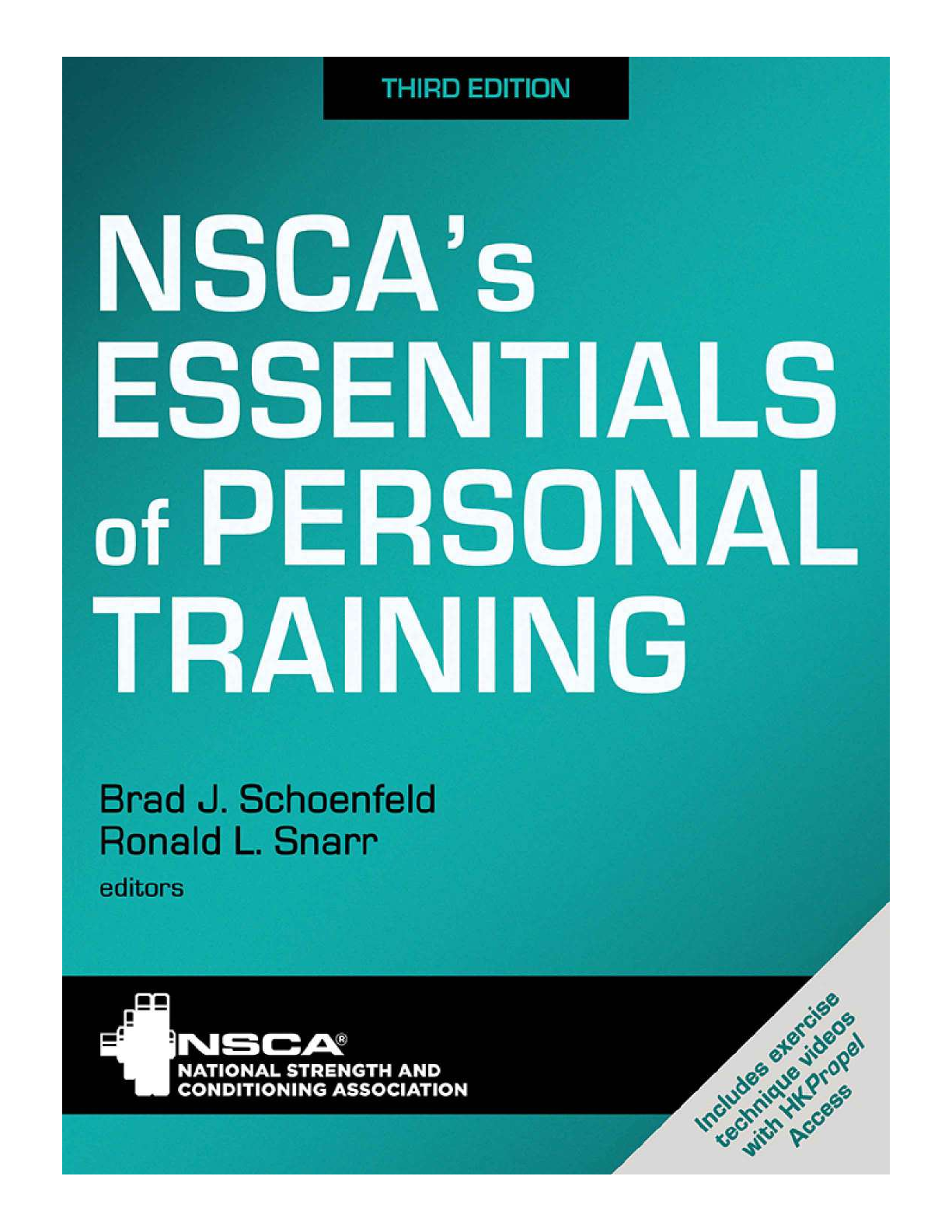 Recommended document preview for eBook [PDF] NSCAs Essentials of Personal Training 3rd Edition By Brad J. Schoenfeld
