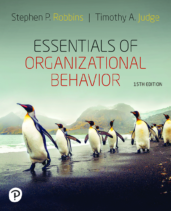 Recommended document preview for eBook PDF Essentials of Organizational Behavior 15th Edition By Stephen Robbins, Timothy Judge