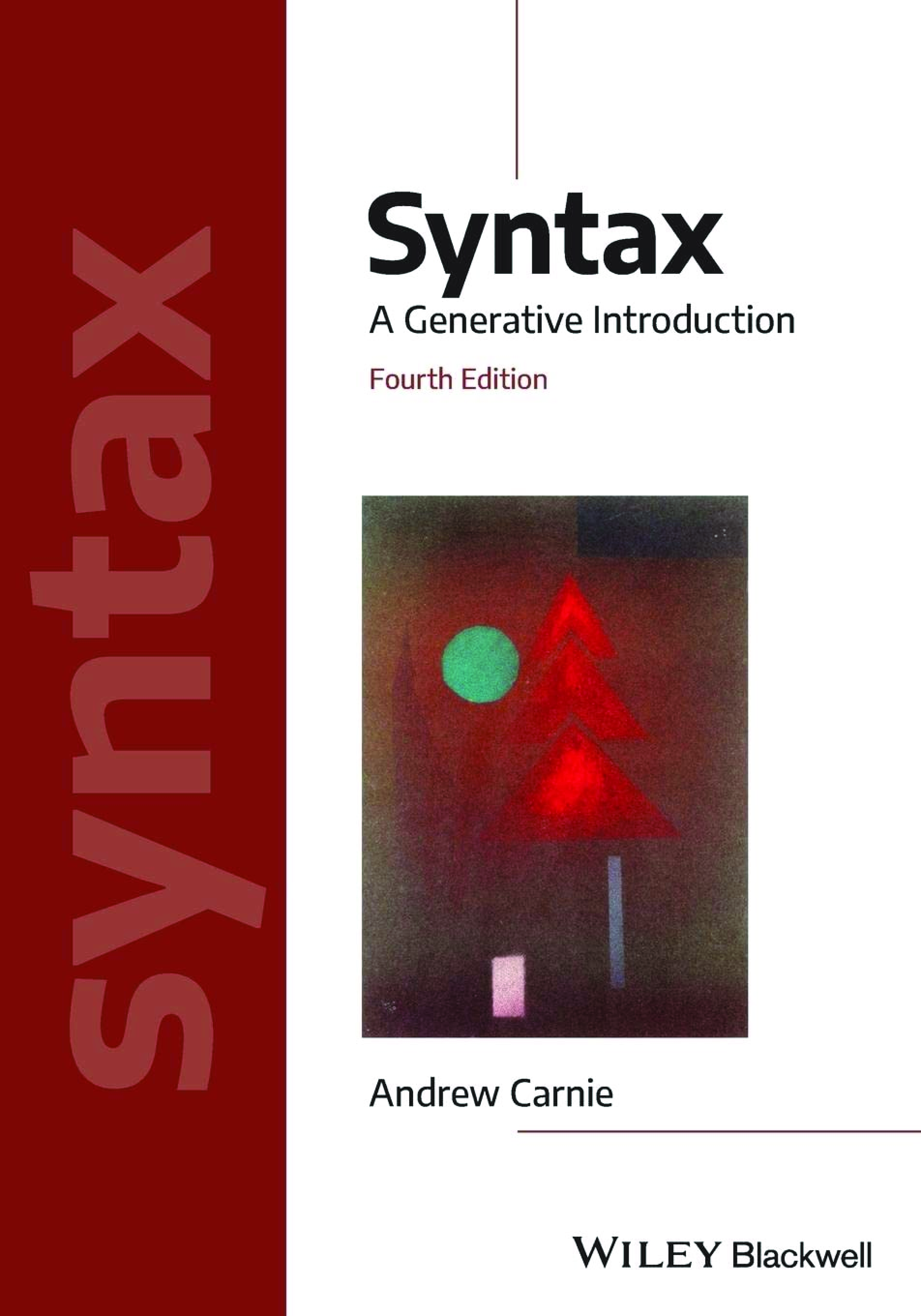 Recommended document preview for eBook PDF Syntax A Generative Introduction 4th Edition By Andrew Carnie