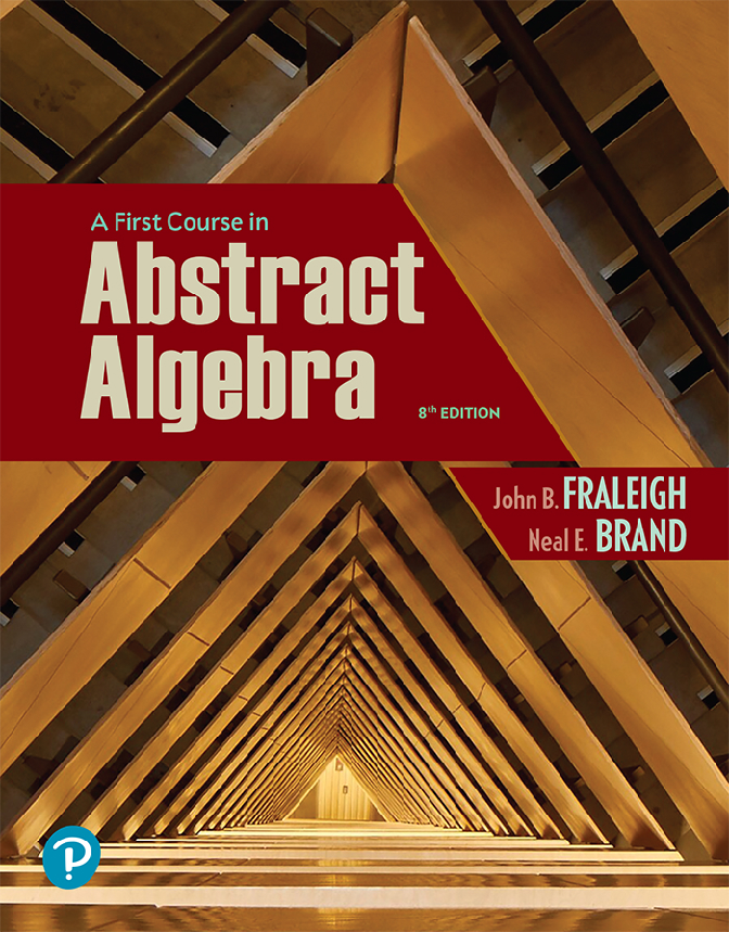 Recommended document preview for eBook [PDF] A First Course in Abstract Algebra 8th Edition By John B_ Fraleigh, Neal Brand; Victor Katz