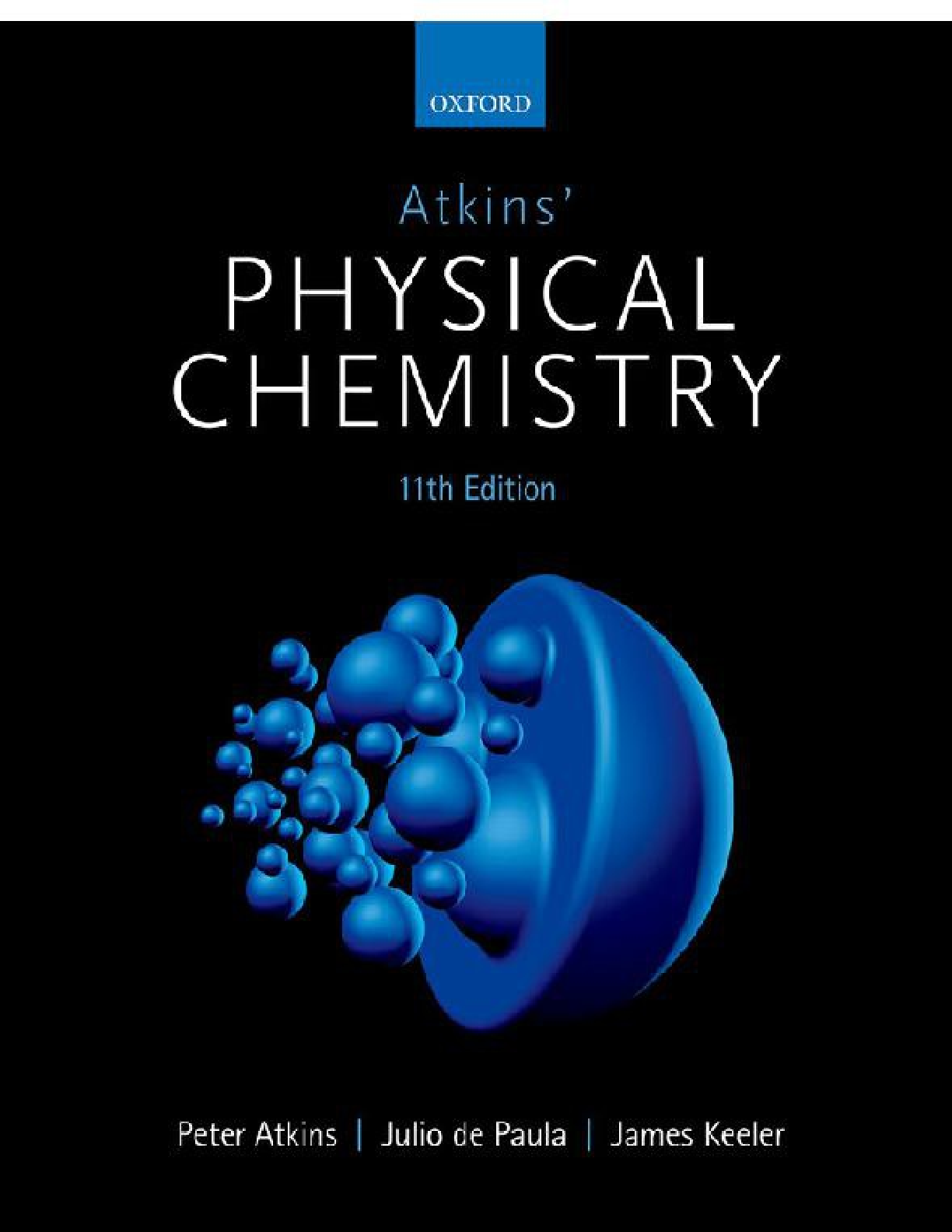 Recommended document preview for eBook [PDF] Atkins' Physical Chemistry 11th Edition By Peter Atkins, Julio de Paula, James Keeler