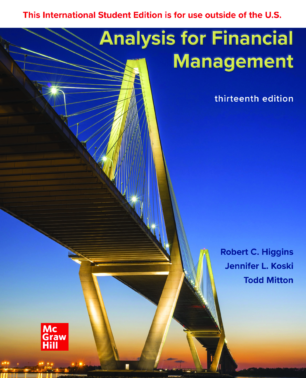 Recommended document preview for eBook [PDF] Analysis for Financial Management, 13th (ISE) By Robert Higgins, Jennifer Koski