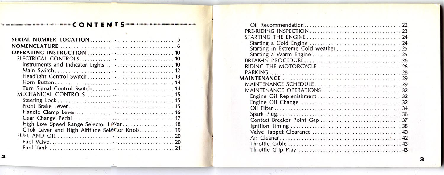 Preview of Honda CT90 Owners Maintenance Trail Manual