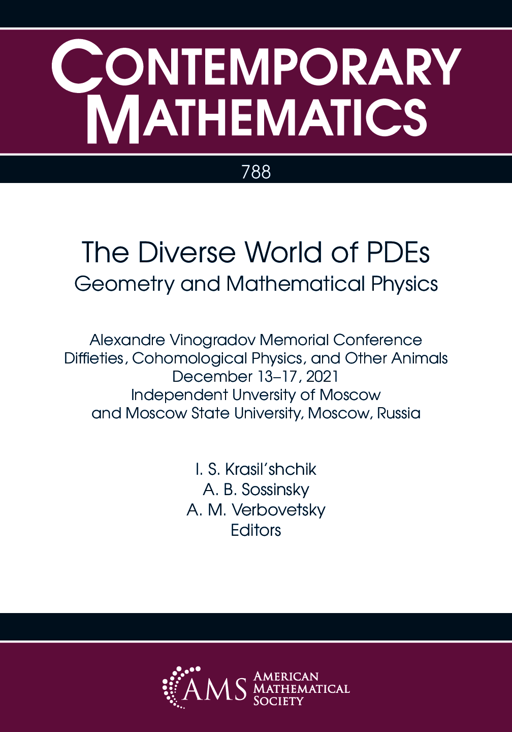 Recommended document preview for The Diverse World of PDEs Geometry and Mathematical Physics Contemporary Mathematics By I. S. Krasil'shchik, A. B. Sossinsky, A. M. Verbovetsky PDF ebook