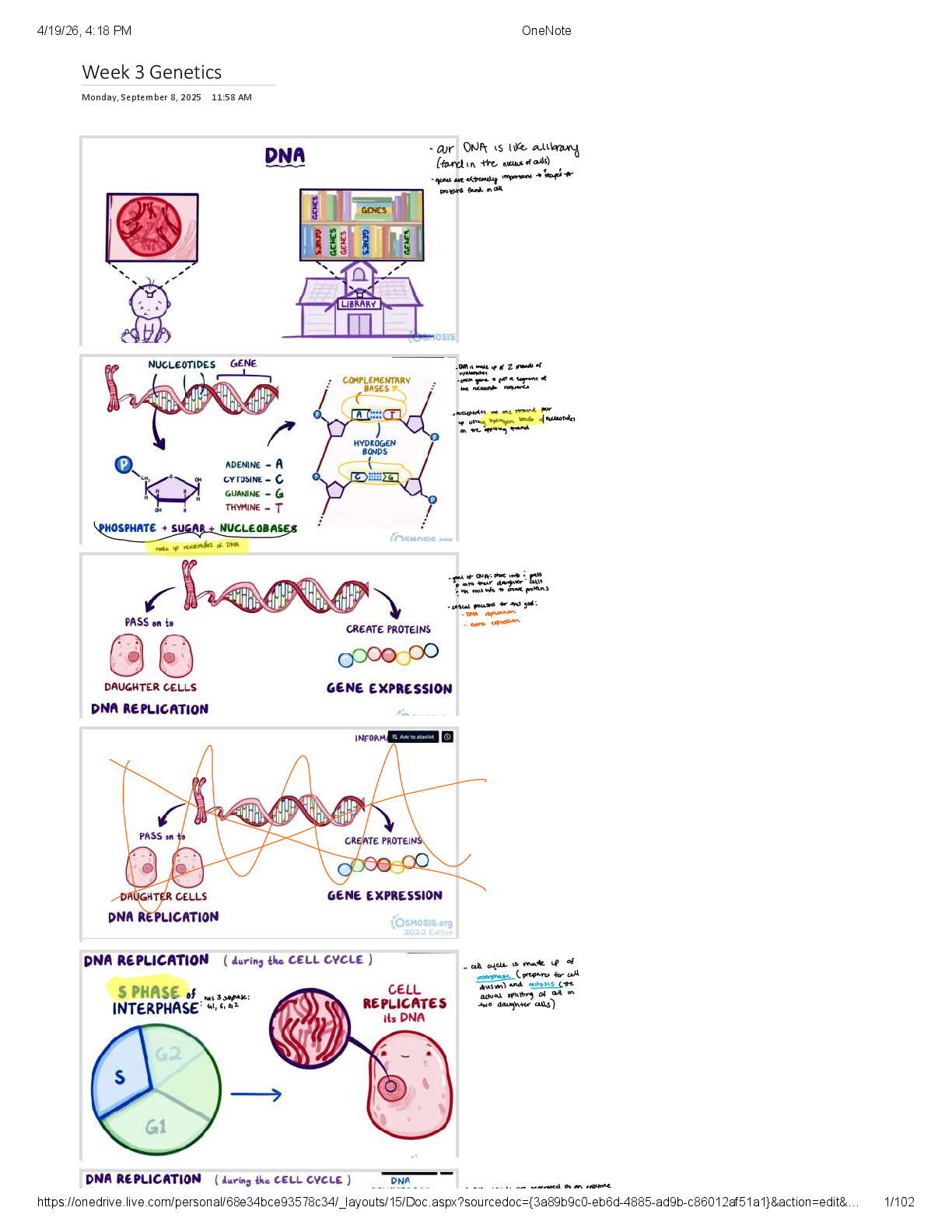 Preview of NURS 531 Advanced Pharmacotherapeutics. Week 3 Genetics