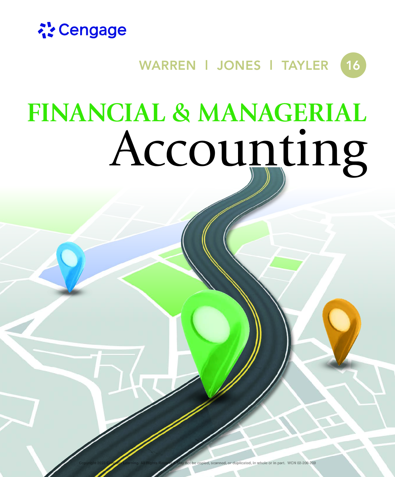 Recommended document preview for Financial and Managerial Accounting 16th Edition By Carl Warren, Jefferson Jones, William Tayler PDF ebook