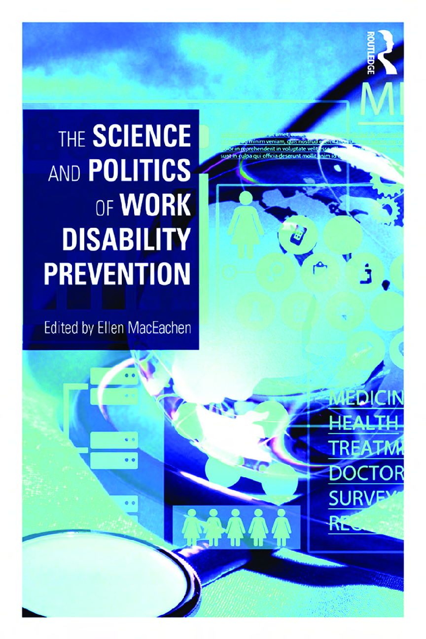 Recommended document preview for eBook [PDF] The Science and Politics of Work Disability Prevention By Ellen MacEachen