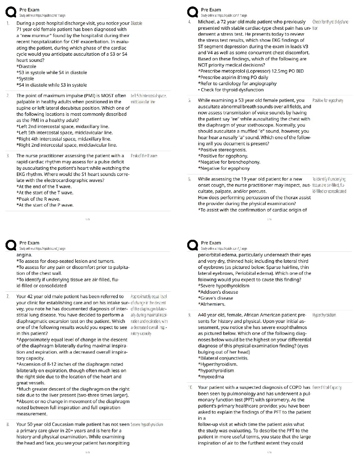 Recommended document preview for CEA Pre Exam Study Guide / CEA Pre Exam Questions and Answers / Score 100% / 2026 Updated Version