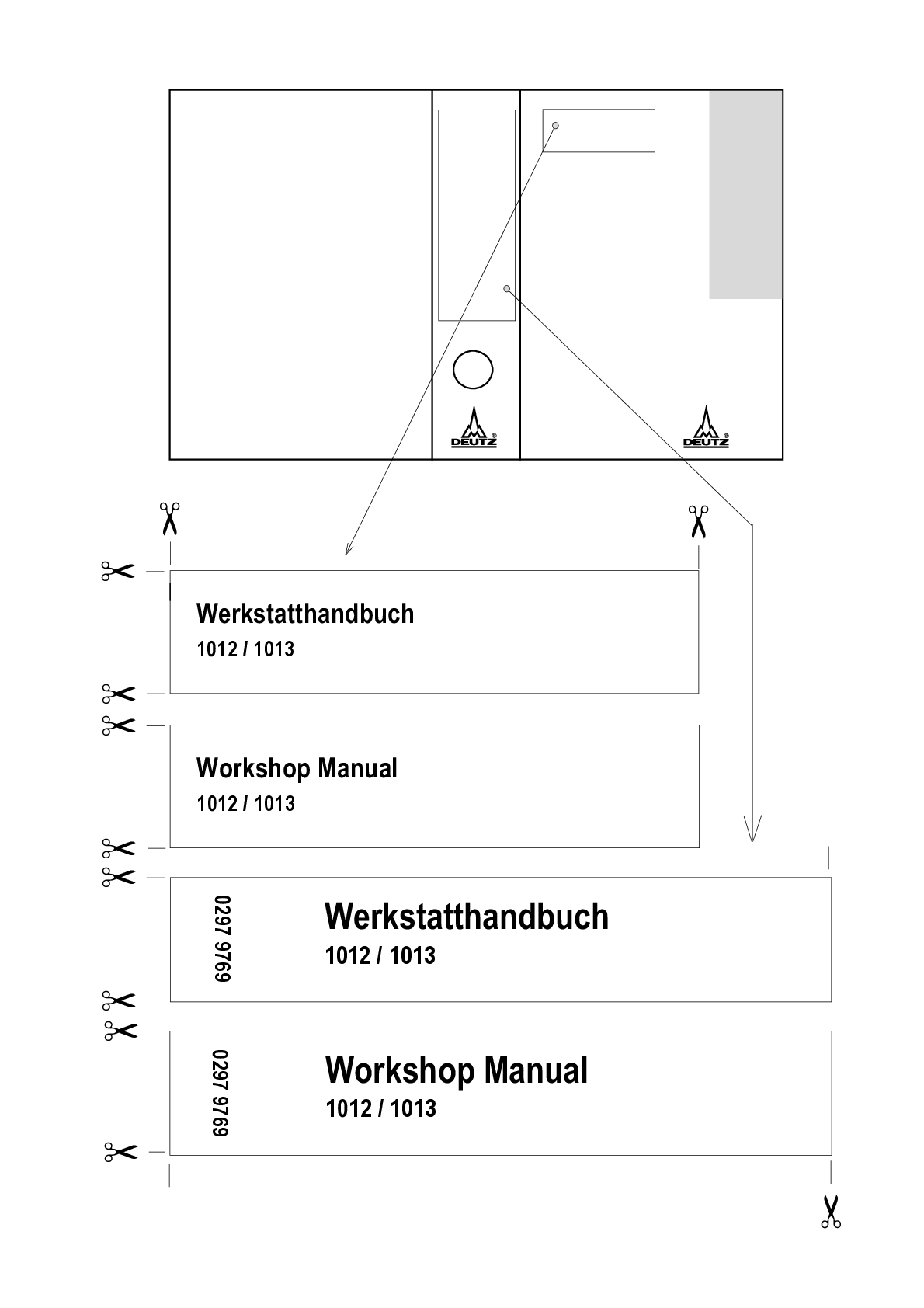 Preview of Deutz B/F/M 1012/1013 0297 Engine Technical Workshop Repair Manual