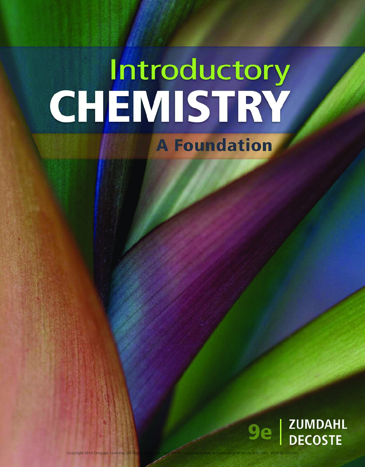 Introductory Chemistry 9th Edition By Steven Zumdahl, Donald DeCoste eBook PDF