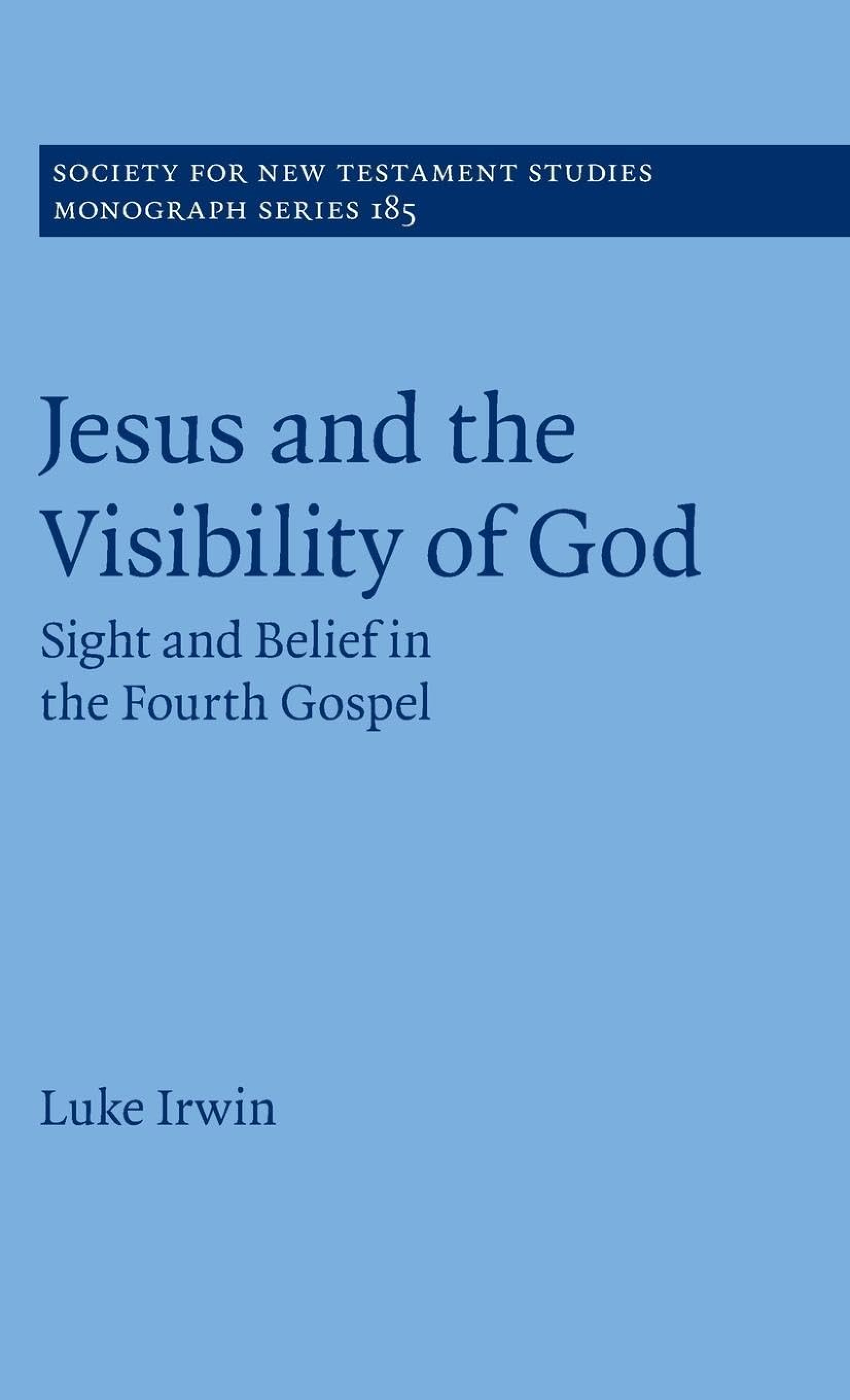 Recommended document preview for eBook PDF for Jesus and the Visibility of God Sight and Belief in the Fourth Gospel 1st Edition By Luke Irwin