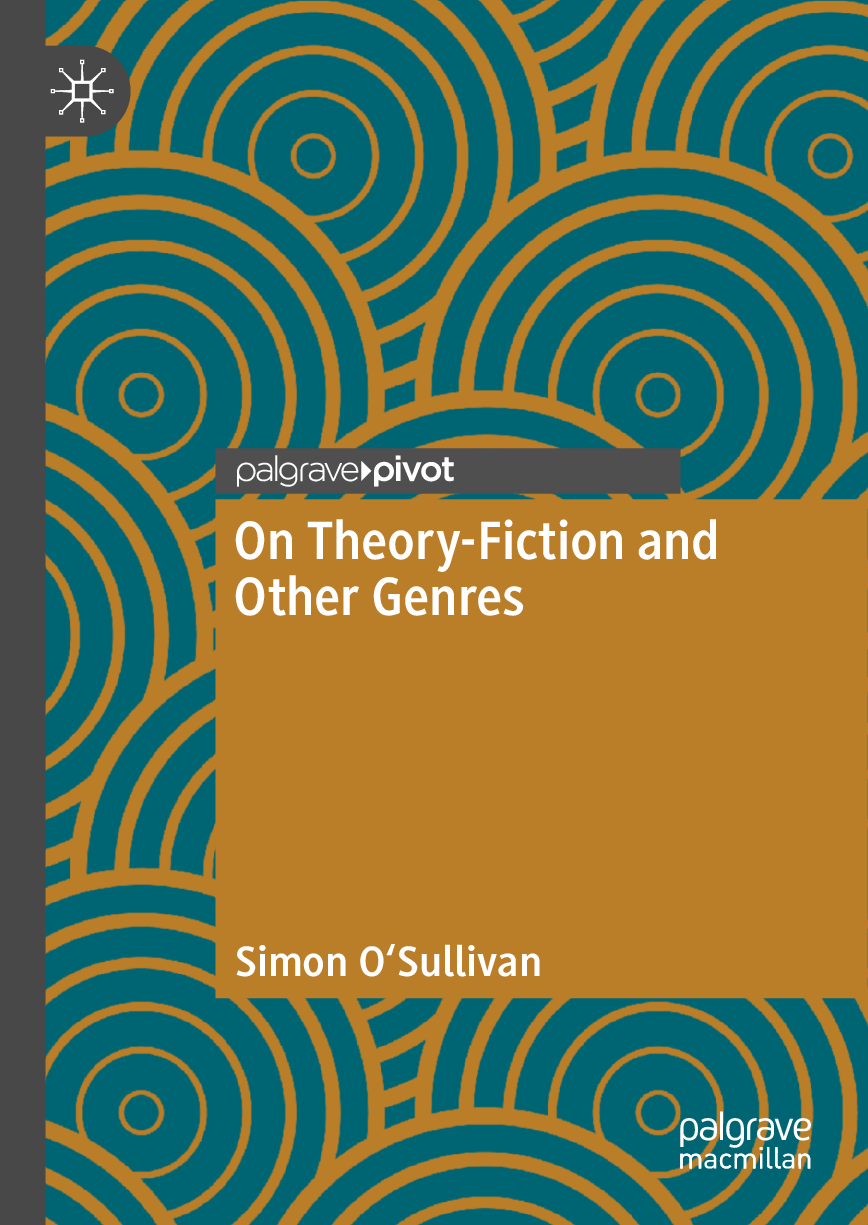 Preview of eBook PDF for On Theory-Fiction and Other Genres 1st Edition By Simon O'Sullivan