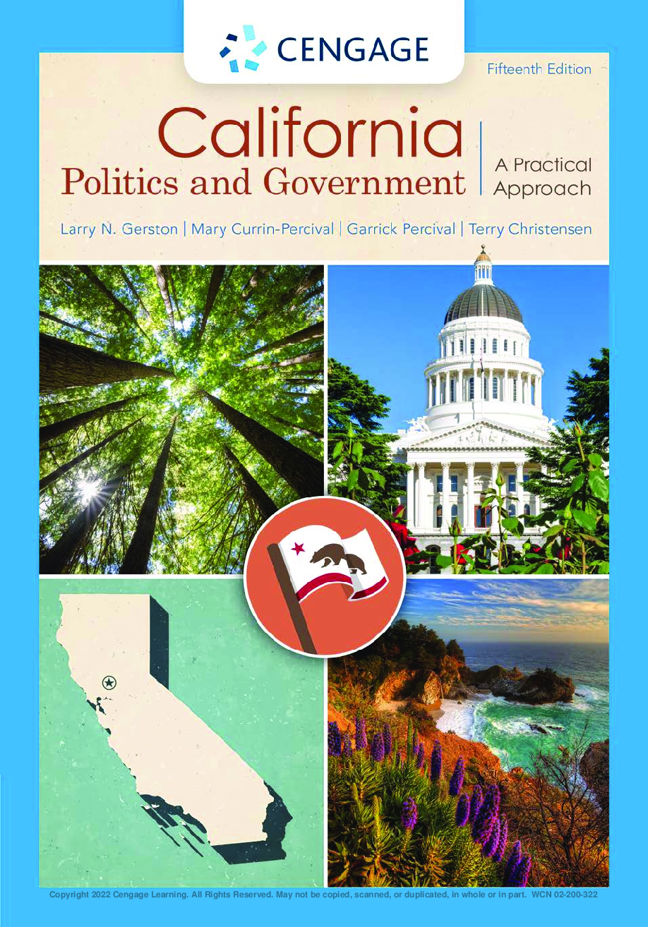 Recommended document preview for California Politics and Government A Practical Approach 15th Edition By Larry Gerston eBook PDF
