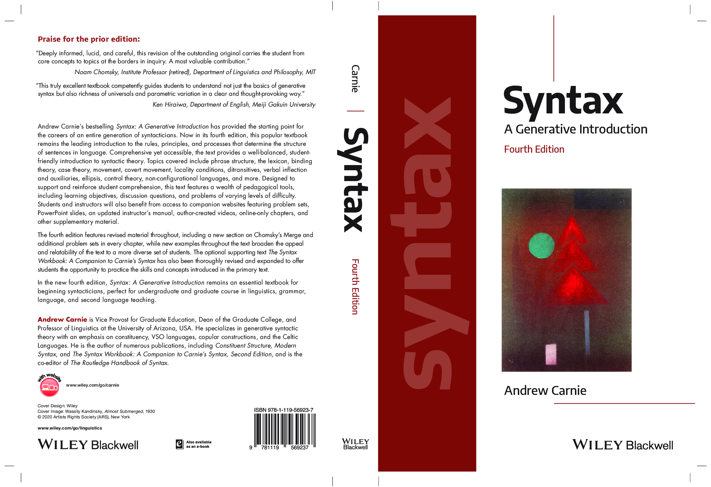 Recommended document preview for Syntax A Generative Introduction 4th Edition By Andrew Carnie eBook PDF