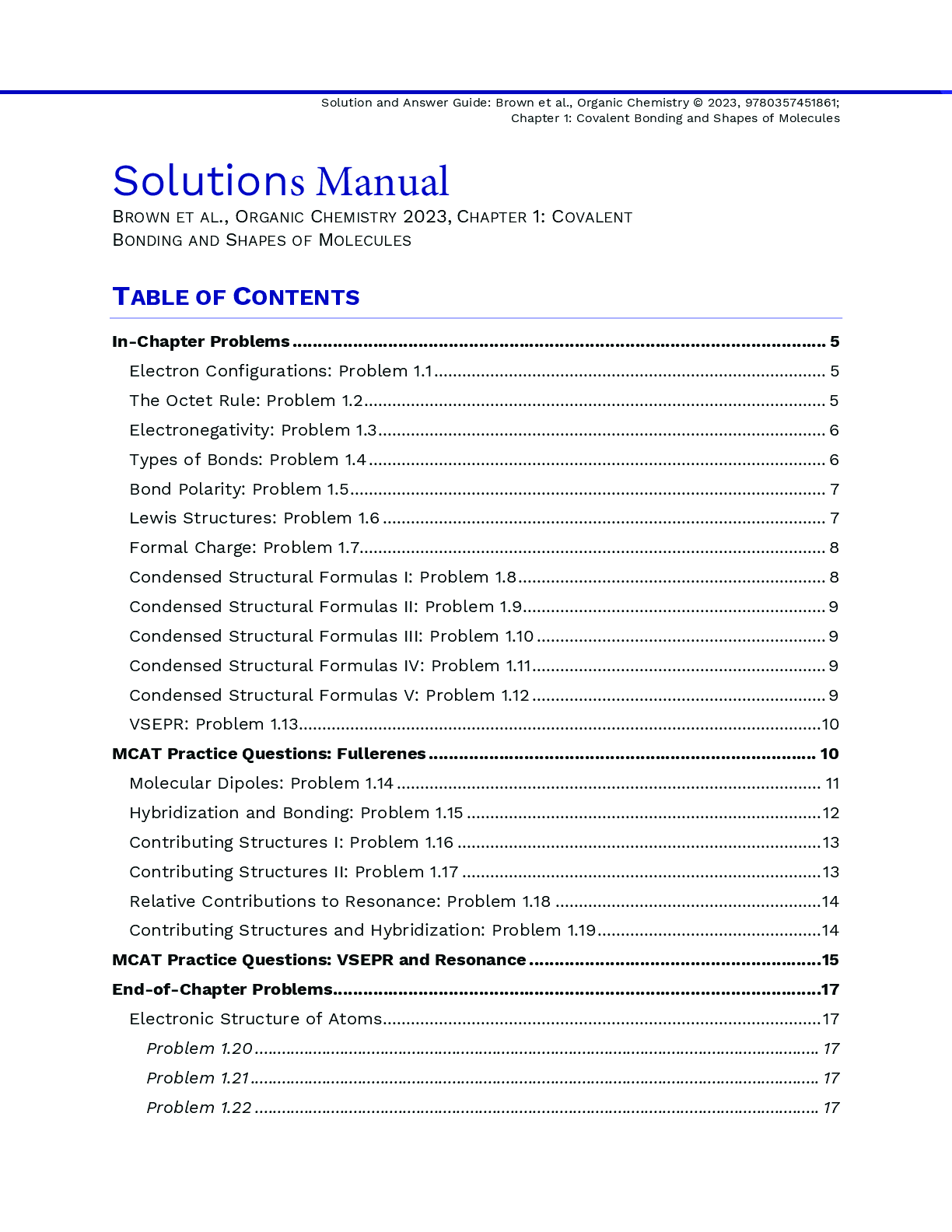 Preview of Organic Chemistry 9th Edition By William Brown, Brent Iverson, Eric Anslyn, Christopher Fo