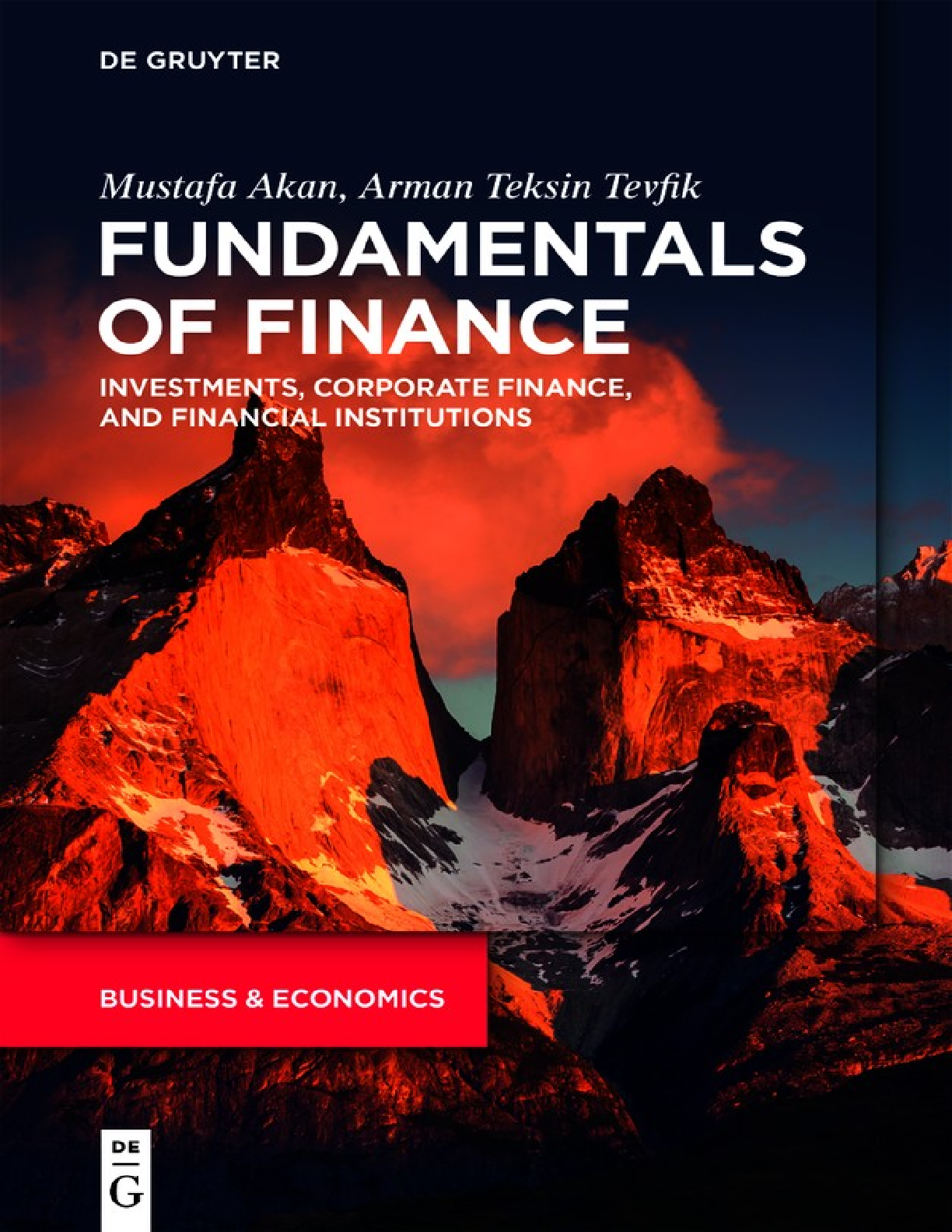 Recommended document preview for Fundamentals of Finance 1st Edition By Mustafa Akan, Arman Teksin Tevfik eBook PDF