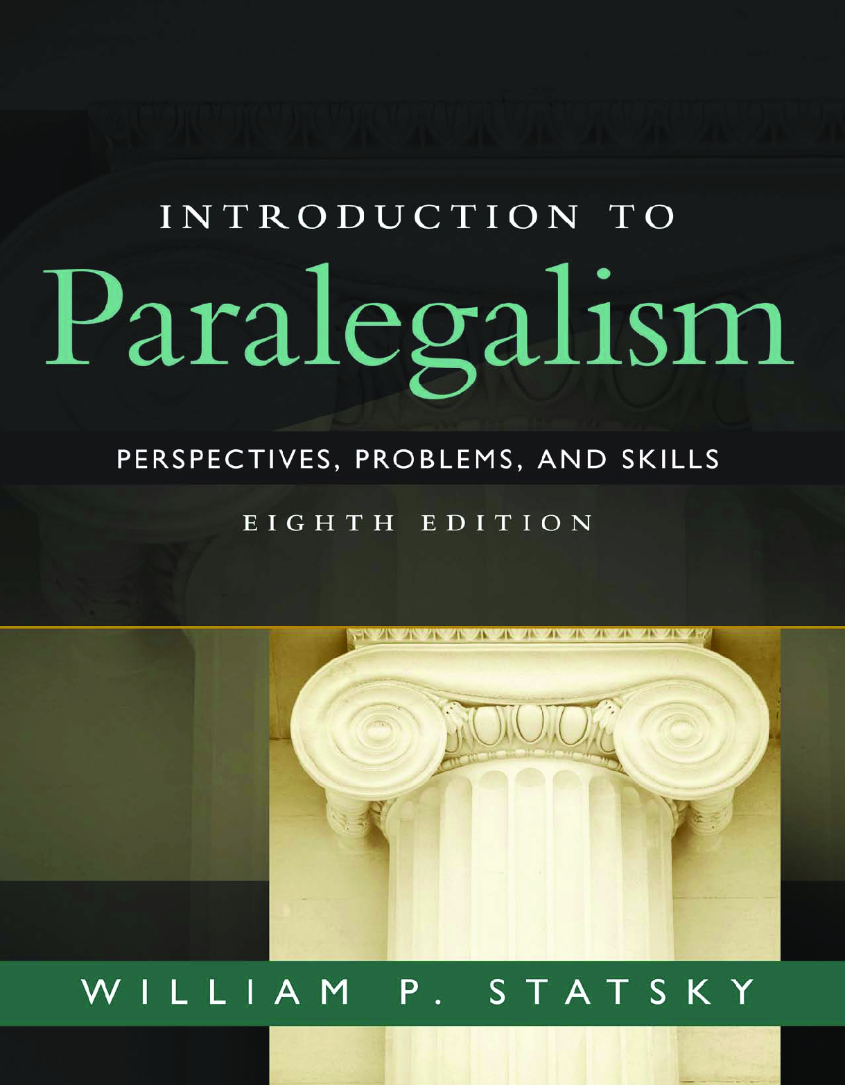 Recommended document preview for Introduction to Paralegalism Perspectives Problems and Skills 8th Edition By William Statsky eBook PDF