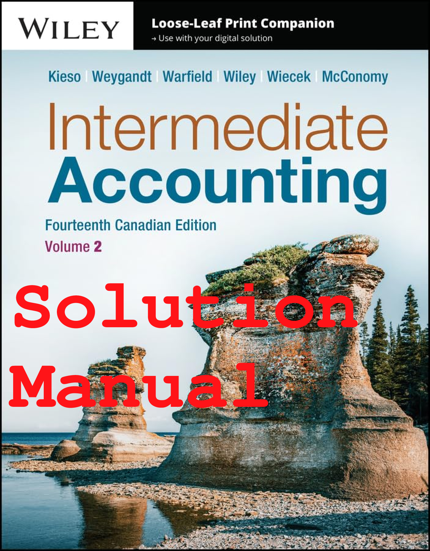 Preview of Solutions Manual Intermediate Accounting Volume 2 14th Canadian Edition By Kieso, Weygandt, Warfield, Wiley, Wiecek, McConomy