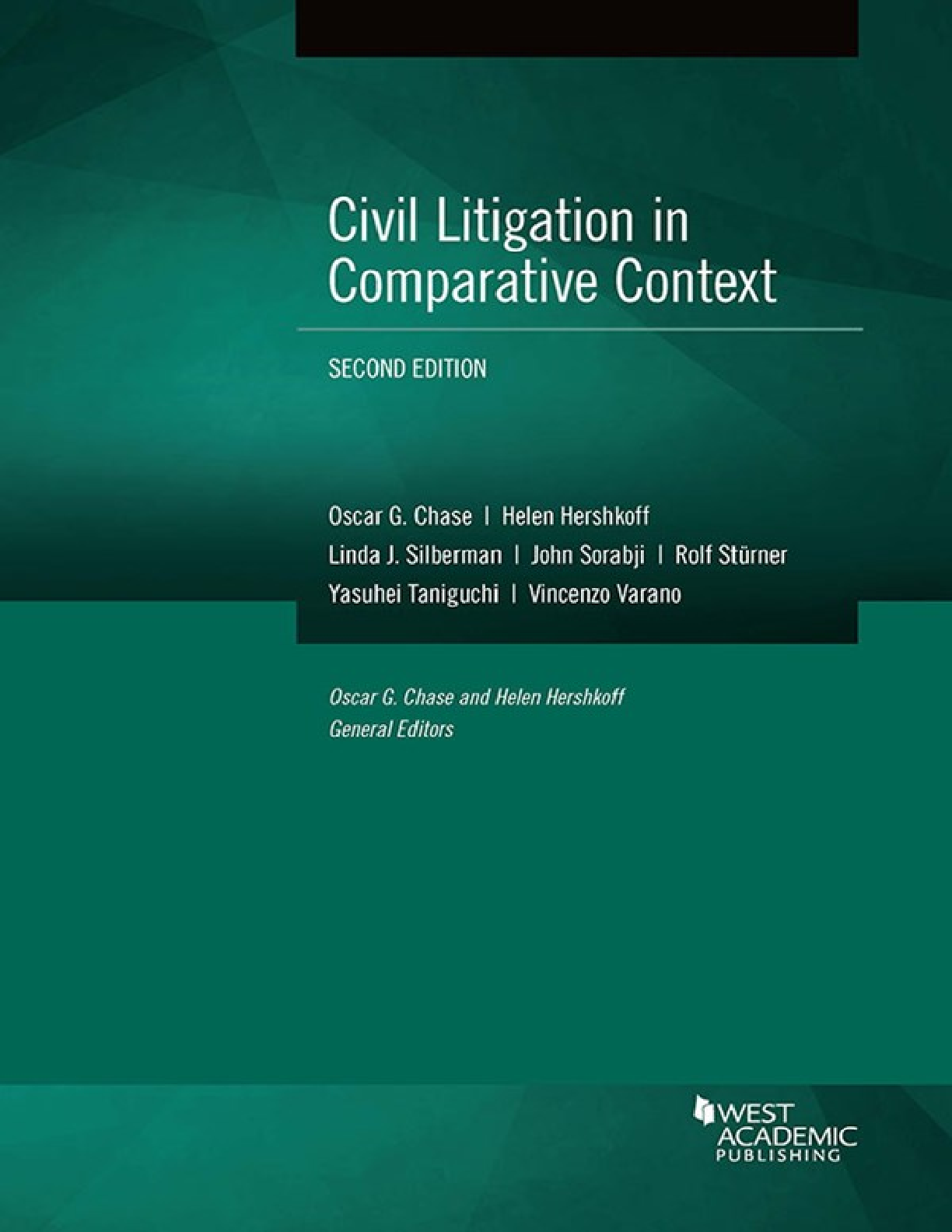Recommended document preview for Civil litigation in comparative context 2nd Edition By Chase, Hershkoff, Silberman, Sorabji, Varano & Rolf Stürner, John Sorabji eBook PDF