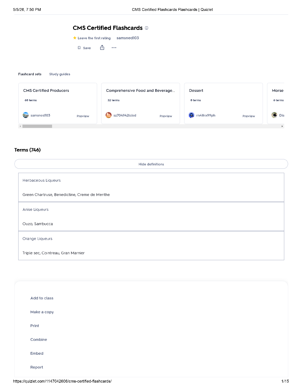 Preview of CMS Certified Flashcards Quizlet / score 100% / 2025 update / certification exam prep study guide