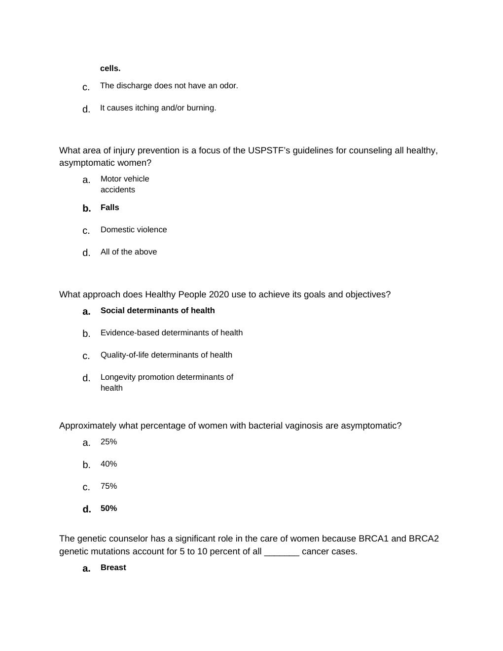 Preview page 5 of NURS 6551 Midterm Exam |  How can liver and renal diseases result in abnormal uterine bleeding (AUB)?