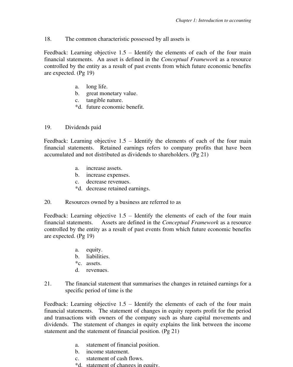 Preview page 8 of TEST BANK for Accounting: Building Business Skills, 4th Edition Carlon, Mladenovic-McAlpine, Palm, Kimmel, Kieso, Weygan