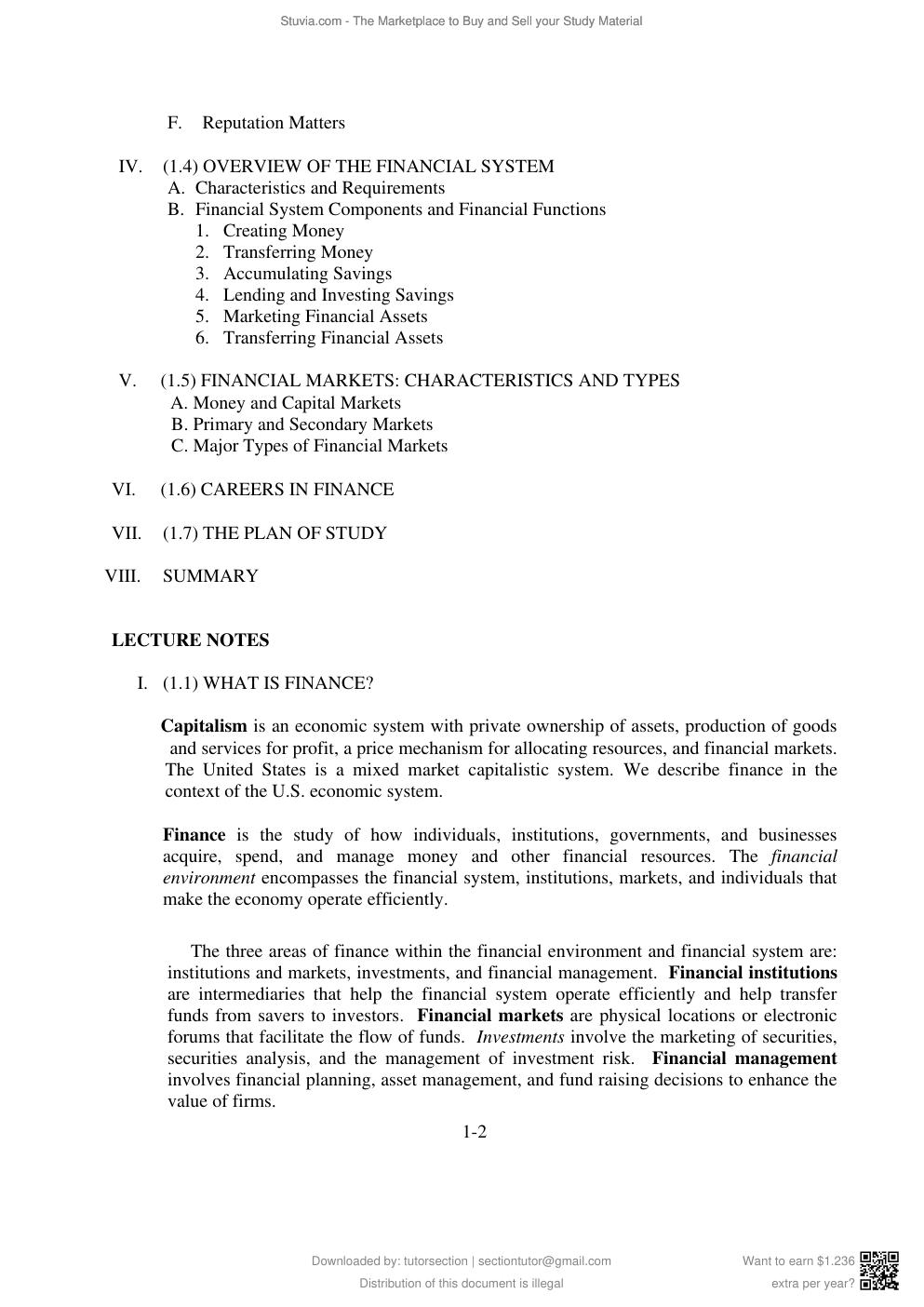 Preview page 3 of SOLUTIONS MANUAL for Introduction to Finance: Markets, Investments, and Financial Management 17th Edition by Ronald  & E