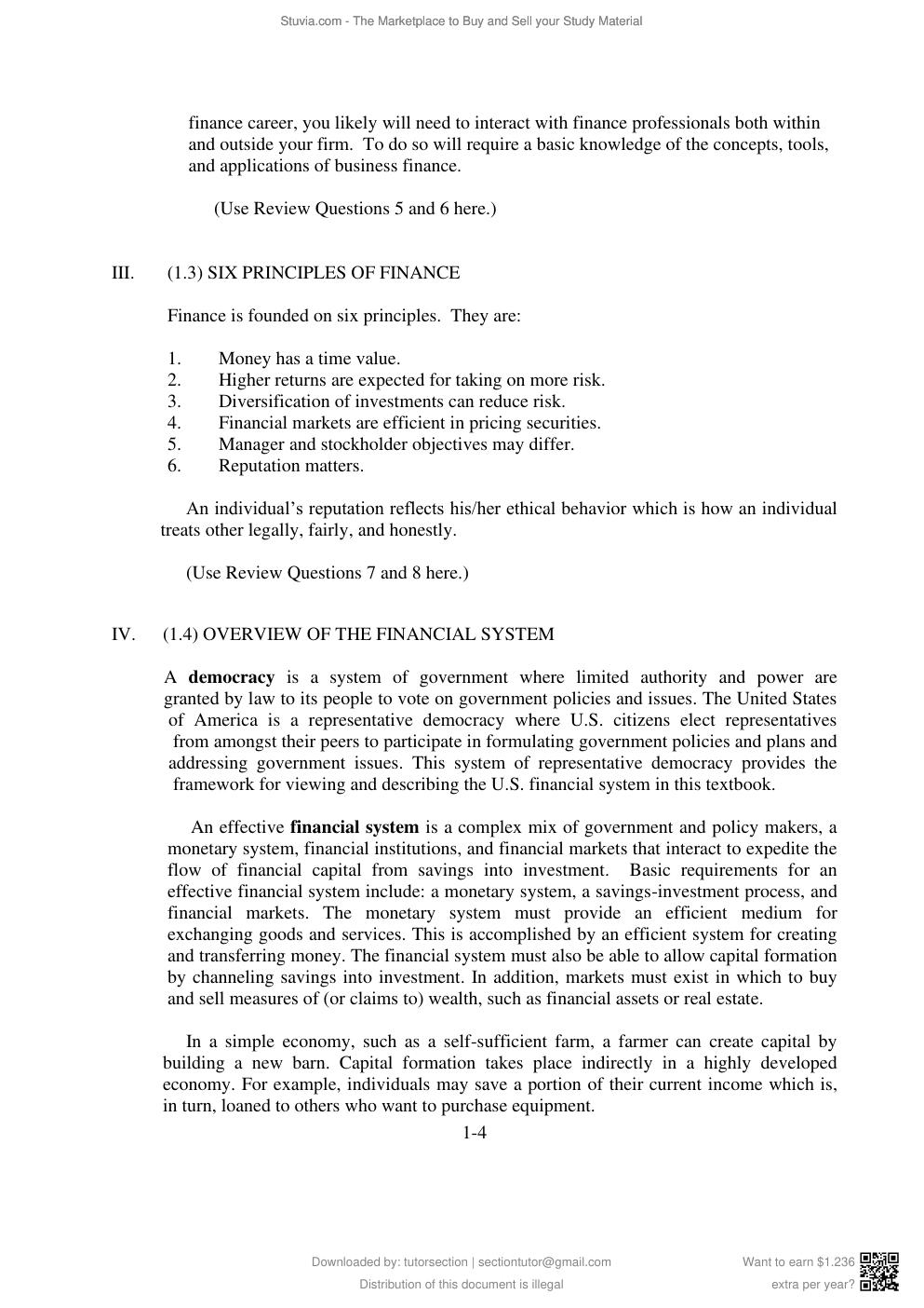 Preview page 5 of SOLUTIONS MANUAL for Introduction to Finance: Markets, Investments, and Financial Management 17th Edition by Ronald  & E