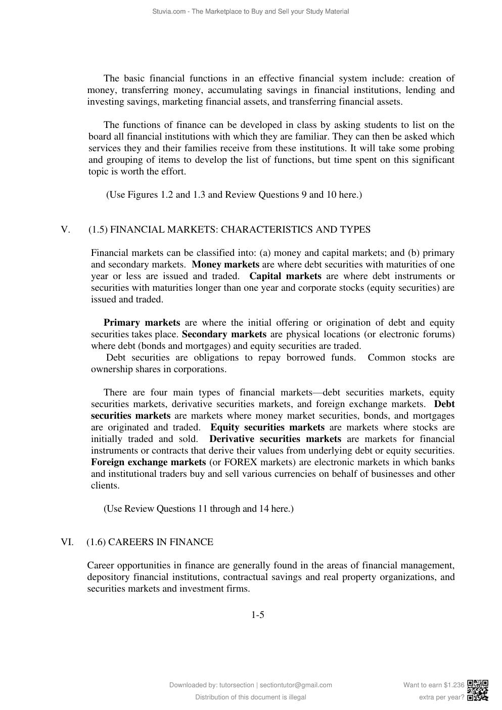 Preview page 6 of SOLUTIONS MANUAL for Introduction to Finance: Markets, Investments, and Financial Management 17th Edition by Ronald  & E