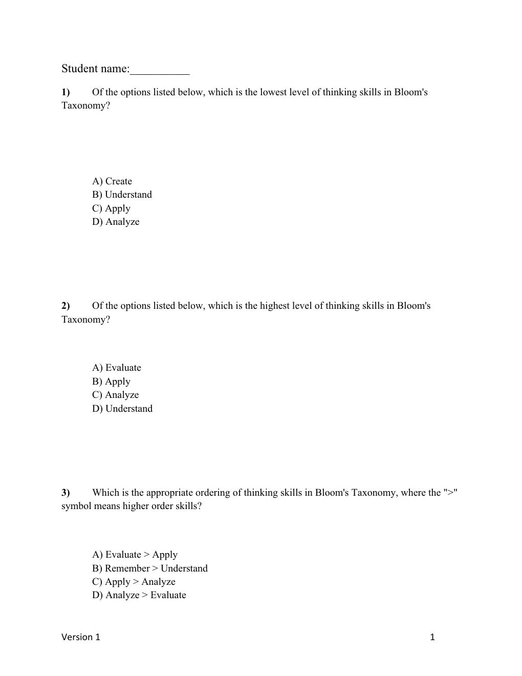 Preview page 2 of TEST BANK for Introduction to Data Analytics for Accounting 1st Edition by Richardson, Terrell &  Teeter | Complete 11 C