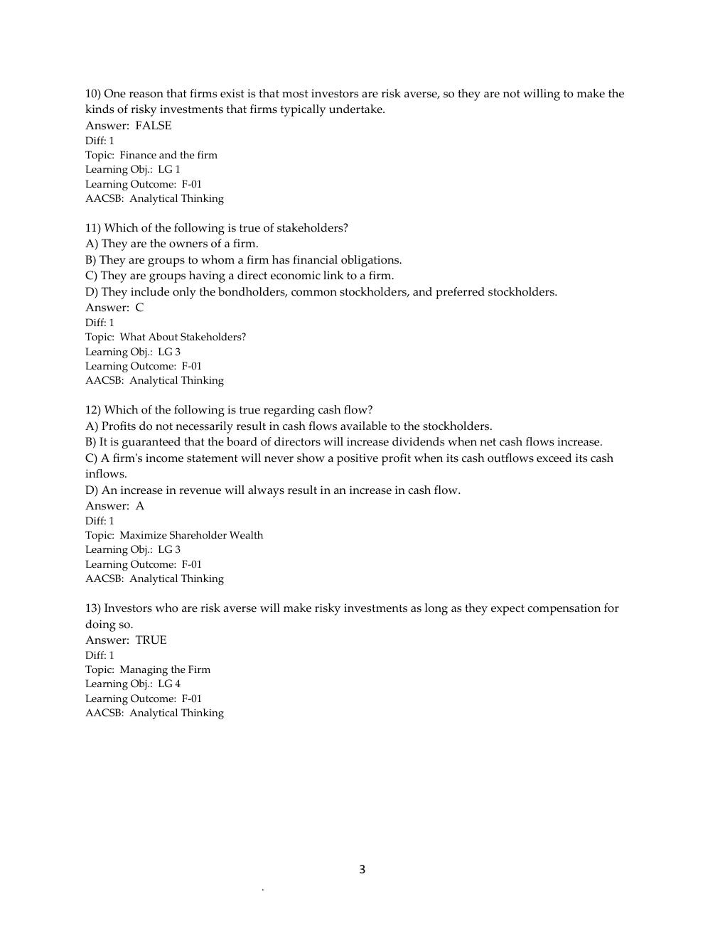 Preview page 4 of TEST BANK for Principles of Managerial Finance 15th Edition by Chad Zutter & Scott Smart | All Chapters 1-19 |