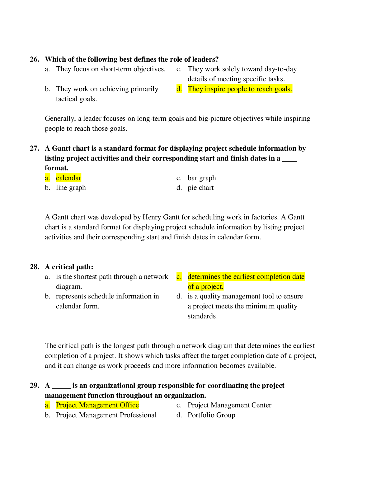 Preview page 8 of ITM 750 IS Project Management Final Exam Review | Information Technology Management: