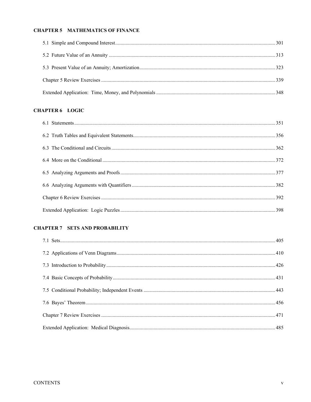Preview page 6 of SOLUTIONS MANUAL for Finite Mathematics and Calculus with Applications 10th Edition by Margaret Lial, Raymond Greenwell