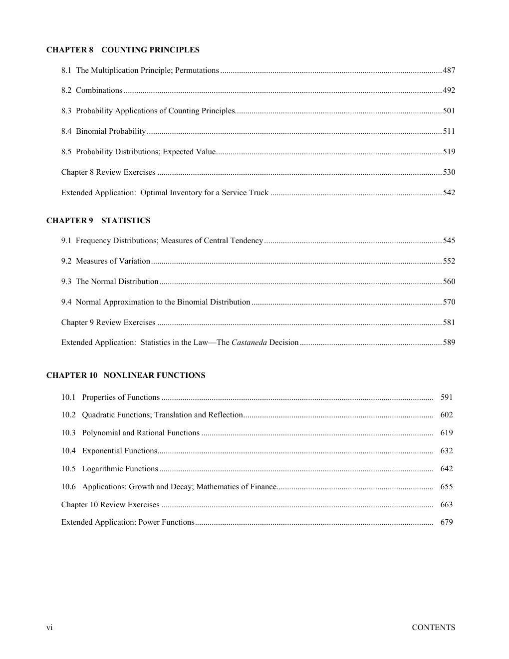 Preview page 7 of SOLUTIONS MANUAL for Finite Mathematics and Calculus with Applications 10th Edition by Margaret Lial, Raymond Greenwell