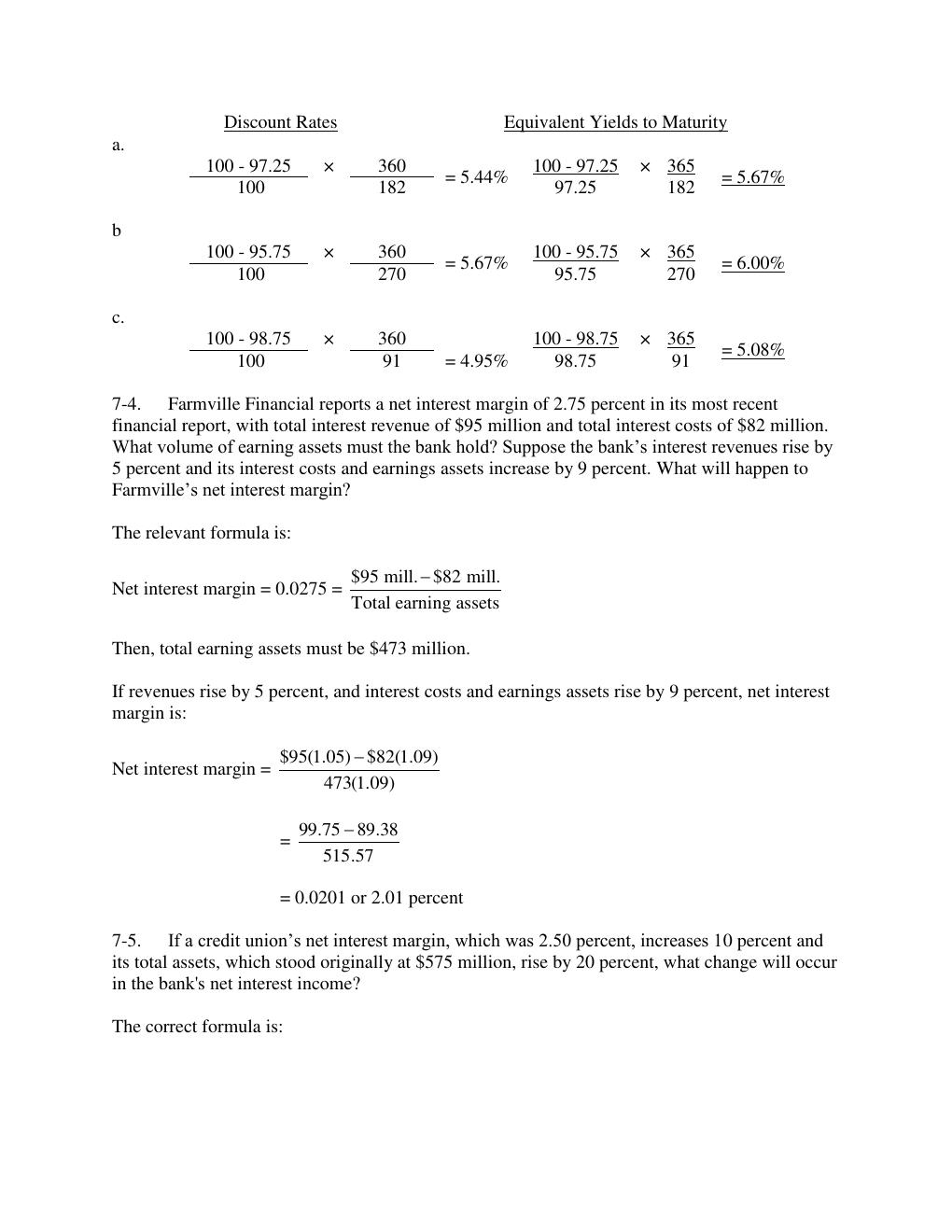 Preview page 2 of FIN 434 Chapter 7 Practice problems