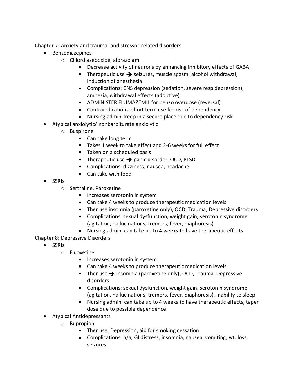 Preview page 5 of Pharmacology Proctored ATI Study Guide _ NURSING 101