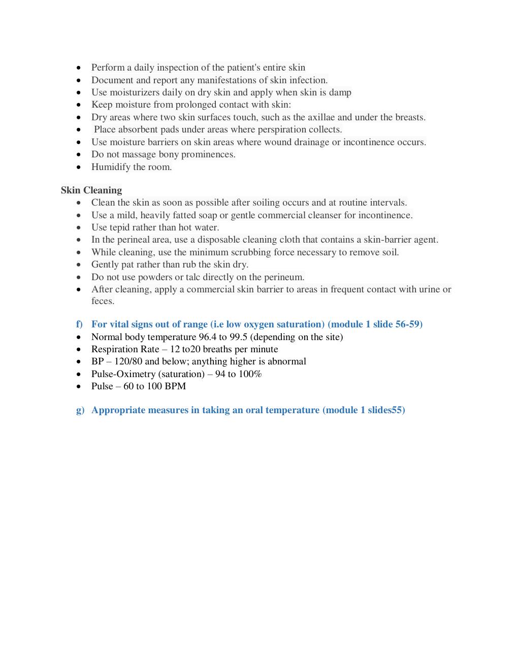 Preview page 2 of NURSING NUR2356 MDC EXAM 3 REVIEW BEST STUDY GUIDE 2021 (UPDATED)