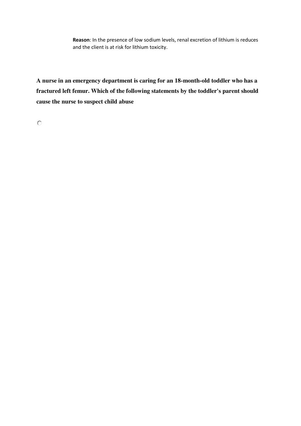 Preview page 3 of ATI Mental Health Proctored Exam 2020/2021