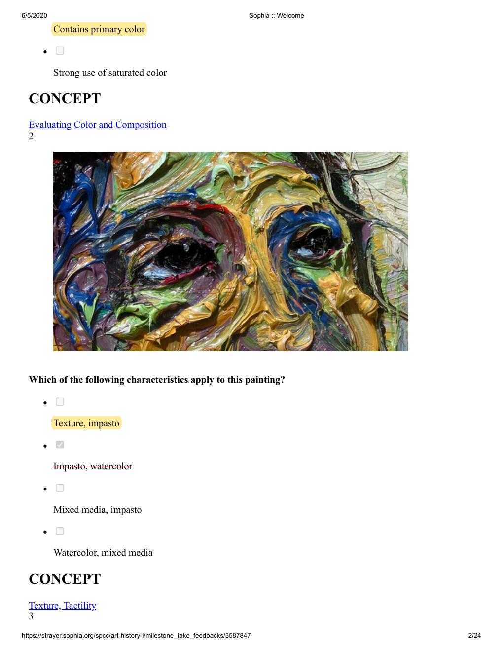 Preview page 2 of HUM 111 Art History Milestone