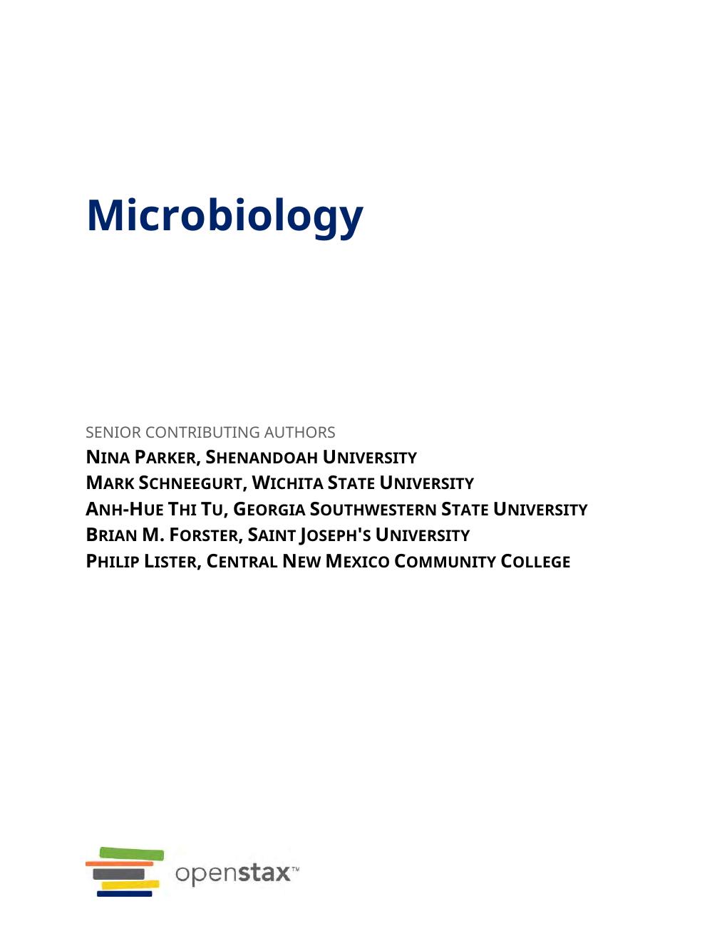 Preview page 3 of Microbiology OpenStax | to increase student access to high-quality learning materials, maintaining highest standards of