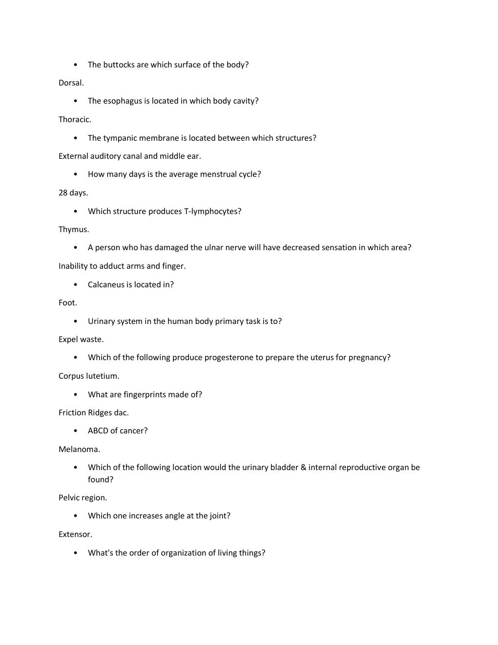 Preview page 3 of MCB3023 HESI A2 REVIEW Miami Dade College