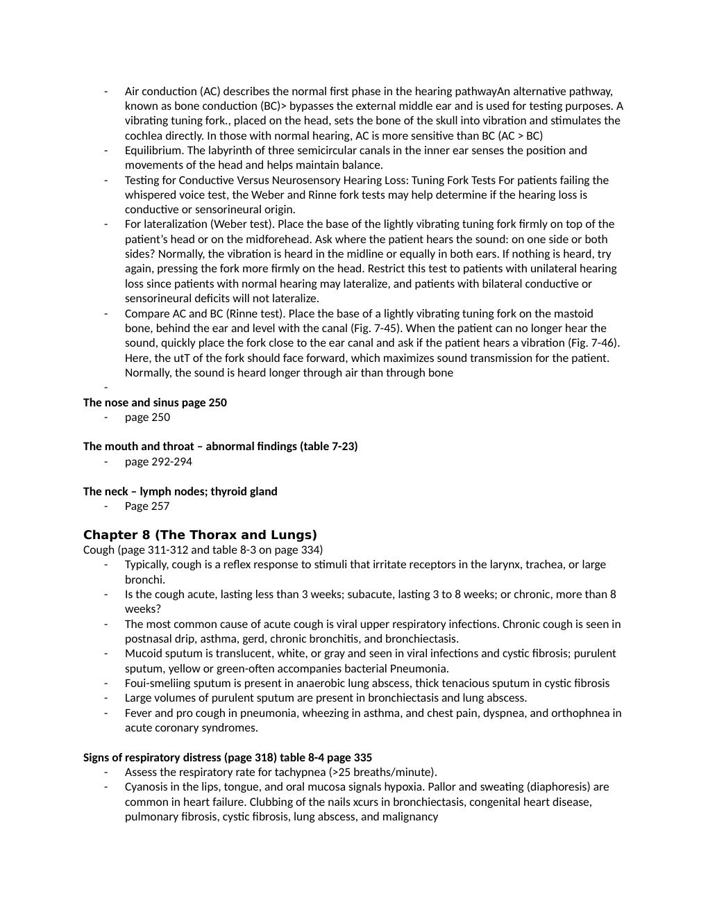 Preview page 2 of NU 518 Exam 2 Study Guide