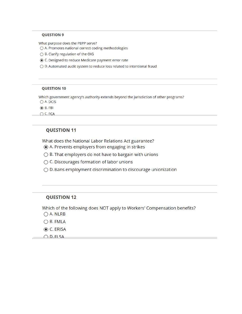 Preview page 3 of Rasmussen College - HIM 2410 Module 5 Quiz All Correct STUDY GUIDE