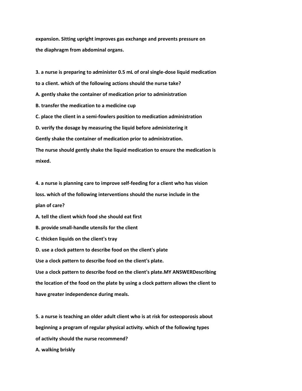 Preview page 2 of ATI FUNDAMENTALS PROCTORED EXAM 2021