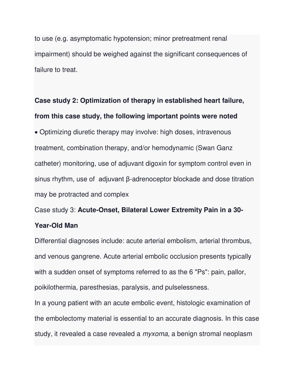 Preview page 2 of Michael granger heart failure exacerbation ihuman stimulation case studies (A Grade), Latest Questions and Answers with