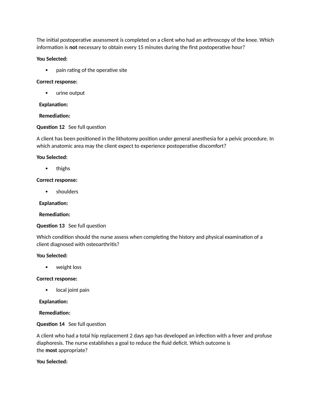 Preview page 4 of Passpoint Musculoskeletal | A physician orders chlorzoxazone, 500 mg P.O. t.i.d for a client. The nurse knows that chlor