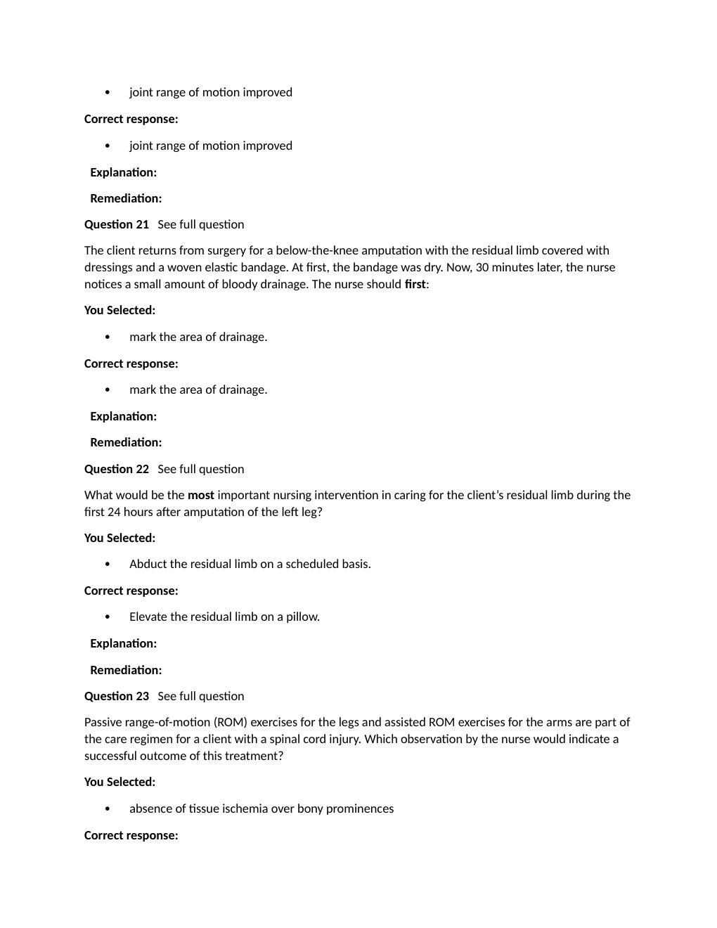 Preview page 7 of Passpoint Musculoskeletal | A physician orders chlorzoxazone, 500 mg P.O. t.i.d for a client. The nurse knows that chlor