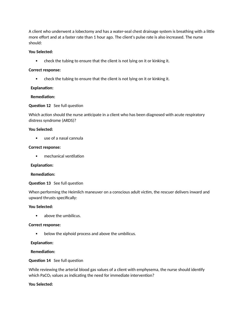 Preview page 4 of Passpoint Respiratory | A client with asthma has been taking theophylline as ordered. Now, the client's blood theophylli
